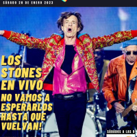 Los Stones en vivo: No vamos a esperar a que vuelvan! - #LSQV 28-01-23