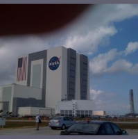 Arrival at KENNEDY SPACE CENTRE #nasatweetup 