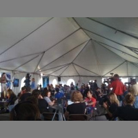 Bill Gerstenmaier from NASA Space Opperations Mission Directorate talks to #nasatweetup attendees