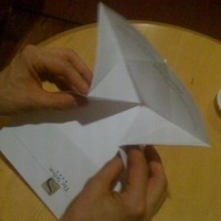 Ssh. Were flying paper aeroplanes...