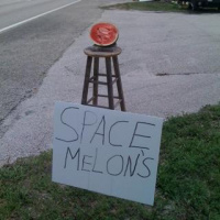 Tired, mumble mumble, Space Melons!!!