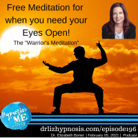HM196 FREE Meditation for when your Eyes need to be Open - The Warriors Meditation