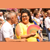 Amy Lame at #PrideInLondon 