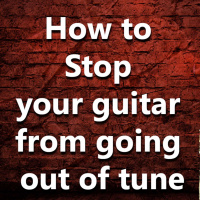 (Ep.036) How can I stop my electric guitar from going out of tune? 