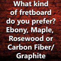 (Ep.112) What kind of fretboard do you prefer?