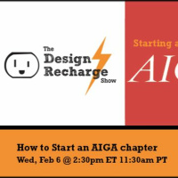 THE DESIGN RECHARGE SHOW: Nikki Villagomez // Starting an AIGA chapter