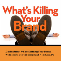 The Design Recharge Show // David Brier // Whats Killing Your Brand