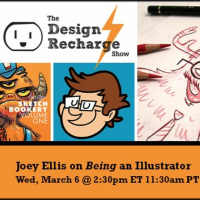 THE DESIGN RECHARGE SHOW: Joey Ellis // Being an Illustrator