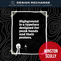 Winston Scully // A Passion for Type