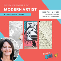 From Designer to Modern Artist with Debbie Clapper