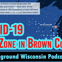 COVID-19 Hot Zone in Brown County
