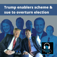 Trump enablers scheme  sue to overturn election