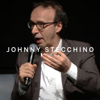 ROBERTO BENIGNI and NICHOLETTA BRASCHI on JOHNNY STECCHINO