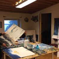 Joachim Karkea, meän krannimaasta, Elinan pakina och meänkielipepp