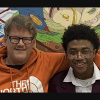 DLG309 Artists Don Porcella and Christian Williams (aka Kiffy) demonstrate the beauty and rewards of a mentor/mentee relationship in art.