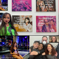 DLG300 Dr. Lisa did an art installation with Sharilyn Neidhardt in a gallery. Heres a lively discussion about it with the gallerists/curators, Charlene Stevens and Rolman K., moderated by artist Christopher Stout.