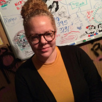 DLG1612_Artist Genevieve Gaignards background is complicated.