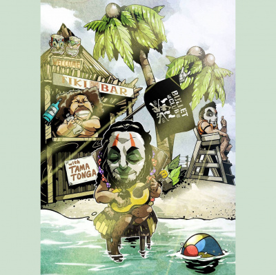 Tiki Bar With Tama Tonga