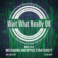 What is a messaging and optics strategist?