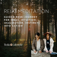 Guided Reiki Journey for Ideas, Intuition, Imagination, Instincts into Action