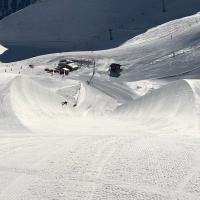 Mes premières run de l’année dans le halfpipe olimpique 