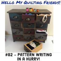 082. Pattern Writing in a Hurry!
