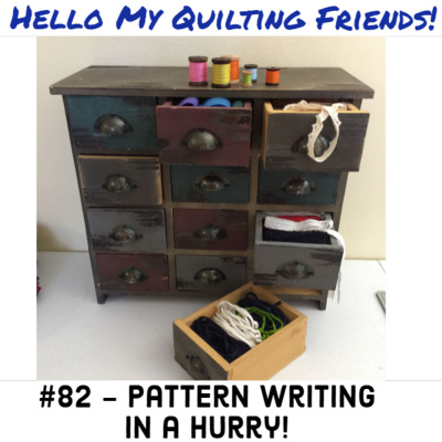 Hello My Quilting Friends