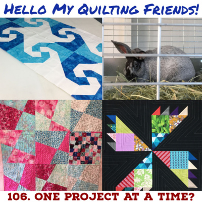 Hello My Quilting Friends