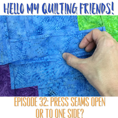 Hello My Quilting Friends