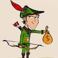 A Reverse Robin Hood Situation