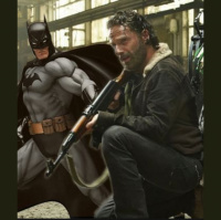 SO Wrong Fan Fiction: R2Queef2  Rick Grimes and Batman In A Bar
