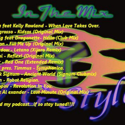 Dj G-stylez Pres. Trance Reflections Sessions