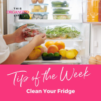 Tip of the Week-Clean Your Fridge