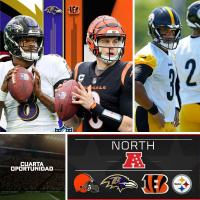 AFC Norte ¿Terminarán los Steelers en el último lugar de su división?