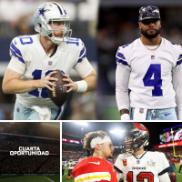 ¿Cooper Rush una amenaza para Dak Prescott en los Cowboys?
