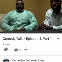 Comedy Talk!!! Episode 4, Part 1
