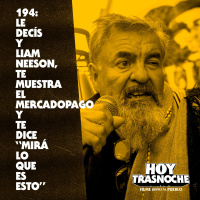 Le decís y Liam Neeson te muestra el Mercado Pago y te dice mirá lo qu ees esto