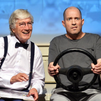 Schauspieler Christian Wolff und Sohn Patrick