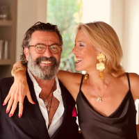 Franziska Gräfin Fugger und ihr Mann Mauro Bergonzoli