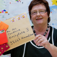 Rosemarie Schotte, Leiterin des Christkindlpostamts