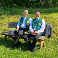 Uli Mann und Simon Maiberger von den Original Kasseler Musikanten