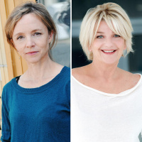 Weihnachten auf dem Balkon: Johanna Klante und Saskia Vester