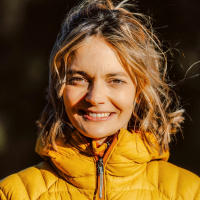 Nadine Regel - mit dem Hund über die Alpen