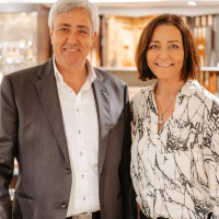 Holz-Leute Stephanie Strobl und Florian Fackler