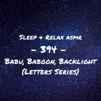 Babu, Baboon, Backlight (Letters Series)