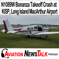 341 N1089W Bonanza Takeoff Crash at KISP, Long Island MacArthur Airport