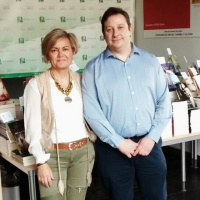 Al otro lado del libro: Feria del Libro de Sanse con Eduardo y Marian