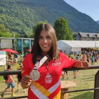 Gemma Arenas, subcampeona del mundo de Ultra. 12-7-2021