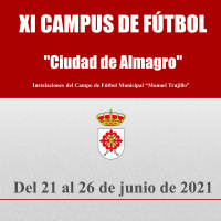 Emilio Calzado. Campus de Fútbol Ciudad de Almagro - 25-5-2021