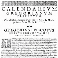 The Gregorian Calendar
